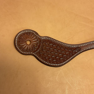 Hamley Basket Weave Spur Straps
