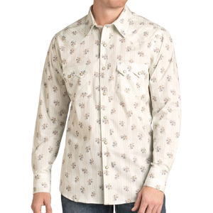 Men's Slim Fit Floral Shirt - Rock & Roll Denim