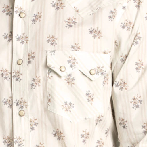 Men's Slim Fit Floral Shirt - Rock & Roll Denim