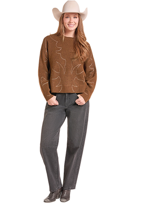 Women's Bootstitch Sweater - Panhandle Slim