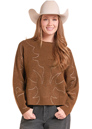 Women's Bootstitch Sweater - Panhandle Slim