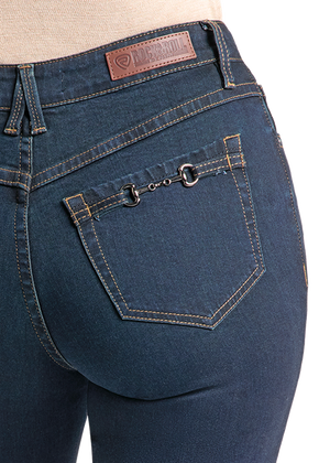 Metal Clasp HR Trouser - Rock & Roll Denim