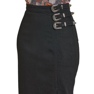 Women's Denim Maxi Skirt - Rock & Roll Denim