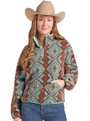 Aztec 1/4 Zip Sherpa - Panhandle Slim