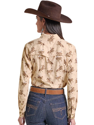 Women's Western Cowboy Shirt - Panhandle Slim