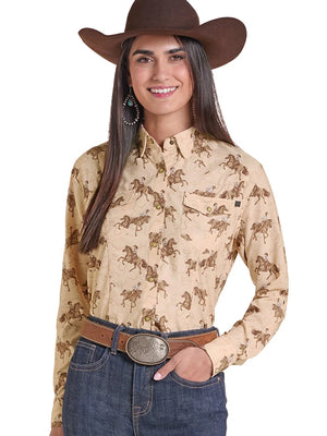 Women's Western Cowboy Shirt - Panhandle Slim