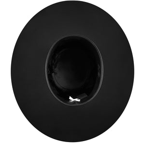20X Stellar Open Crown Felt Hat Black - Bailey