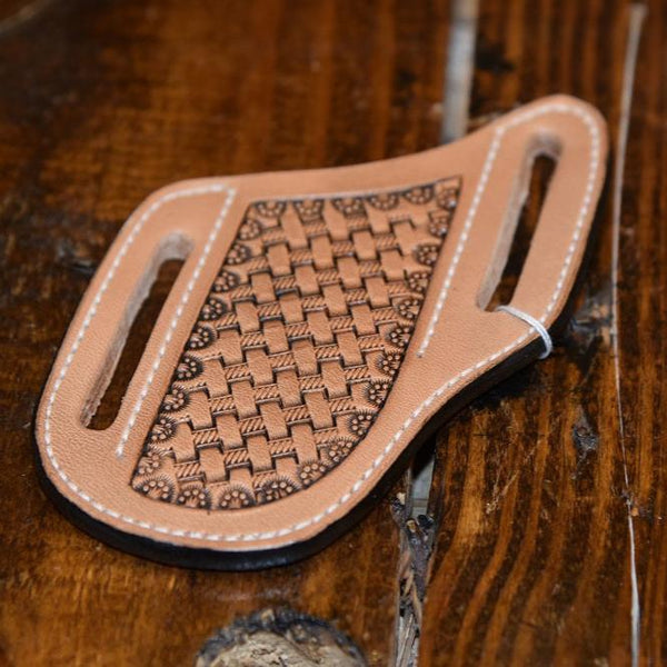 Basket-Stamped-Knife-Sheath