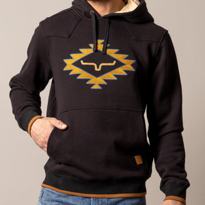 Men's Berger Black Sweatshirt - Kimes Ranch