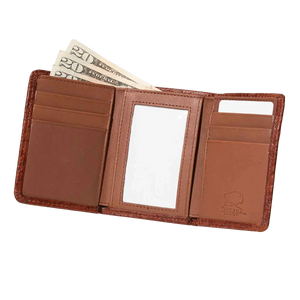 Bison Tri-Fold Wallet - Vintage Bison
