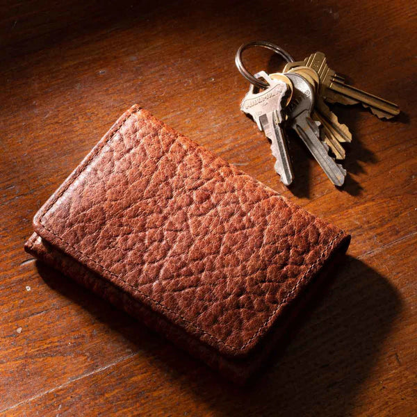 Bison Tri-Fold Wallet - Vintage Bison