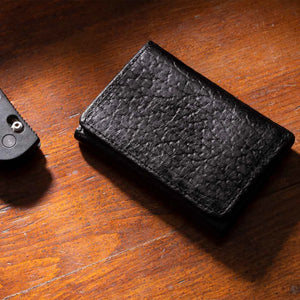 Bison Tri-Fold Wallet - Vintage Bison