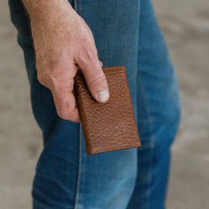 Bison Tri-Fold Wallet - Vintage Bison