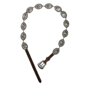 Black Concho Belt - M&F Western