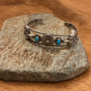 Bobby Platero Turquoise Cuff