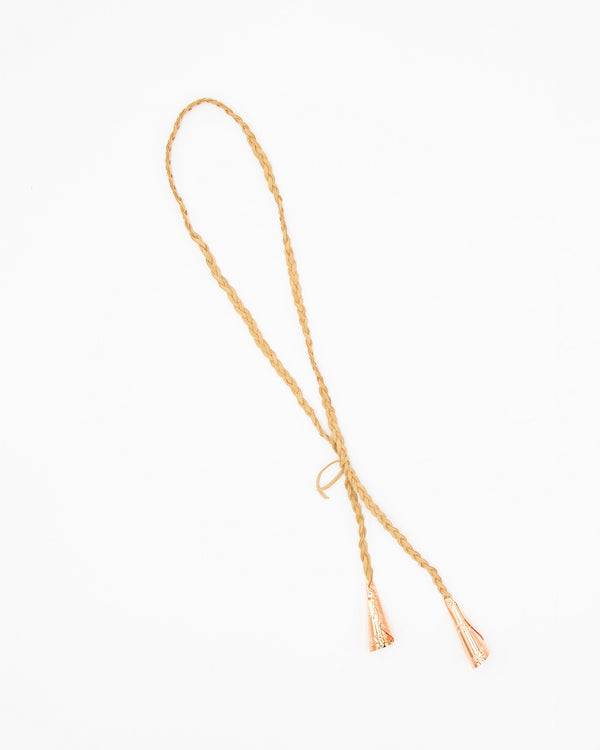 Braided Buckskin Necklace - Terri Carnes-Hamley Western Store