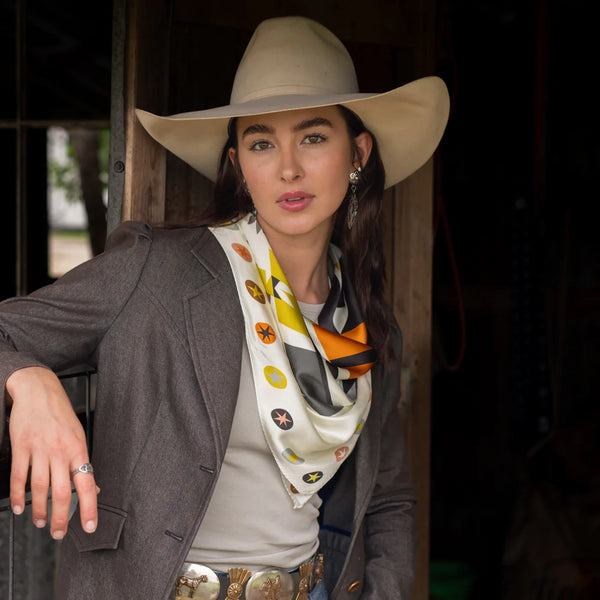 Bronco Rider - Fringe Scarves