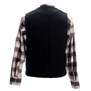 Men's Buckaroo Wool Vest - Wyoming Traders