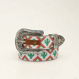 Girls Angel Ranch Cactus Buds Belt - M&F Western Products