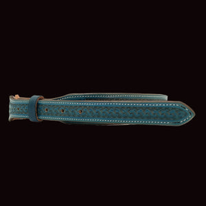 Hamley Full Basket Stamped Tapered Belt