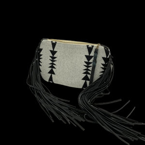 Medium Crossbody with Fringe Purse - Puddle City Craft