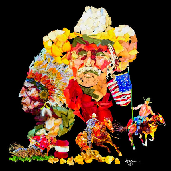 Our Western Collage Poster - Studio Malcom