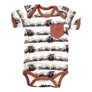 Infant western onesie