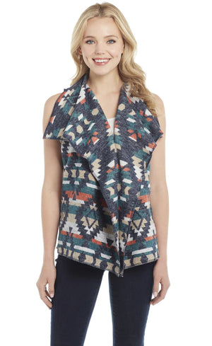 Women's Multi Color Vest - Cripple Creek