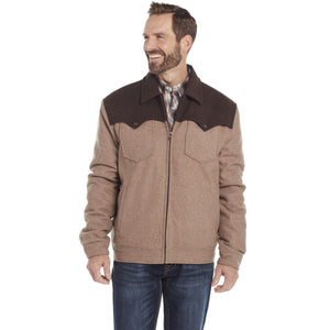 Men's Two-Toned Wool Jacket - Cripple Creek
