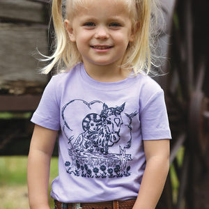 Girl's Toddler Lilac Tee - Cruel Girl