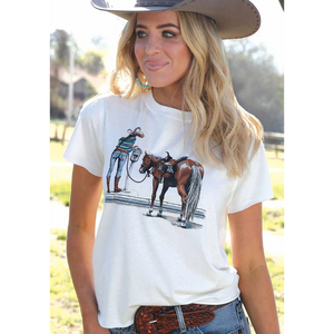 Women's Crop Tee - Cruel Girl