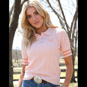 Women's Polo Pink - Cruel Girl