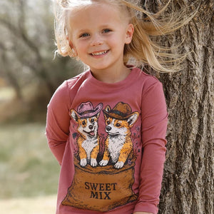 Toddler Girl's Sweet Mix Graphic Tee - Cruel Girl