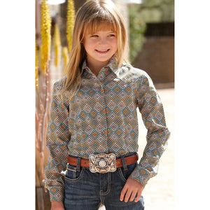 Girls Cruel Girl Multi Diamond Shirt
