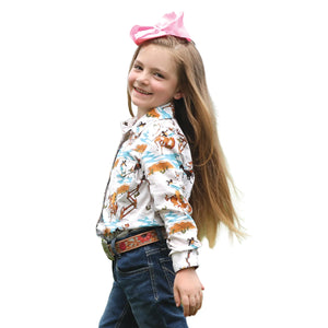 Girl's Desert Scenery Snap Shirt - Cruel Girl