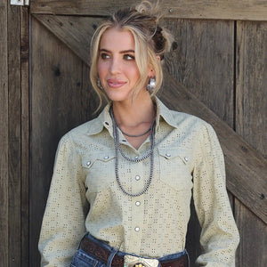 Women's Eyelet Shirt - Cruel Girl