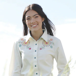 Women's Western Embroidered Shirt - Cruel Girl