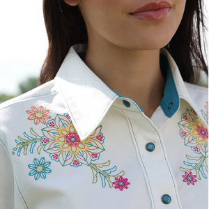 Women's Western Embroidered Shirt - Cruel Girl
