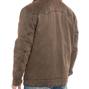 Men's Cotton Snap/Zip Front Jacket - Cripple Creek