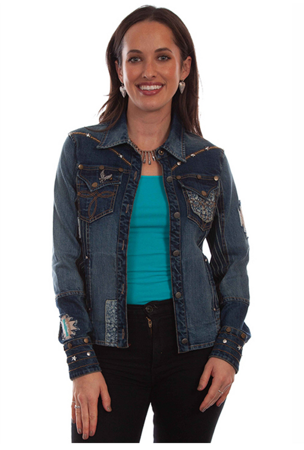 Ladies Jean Jacket - Scully