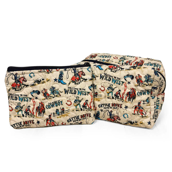 Cattle Drive Makeup Bag - Ida Mae Home