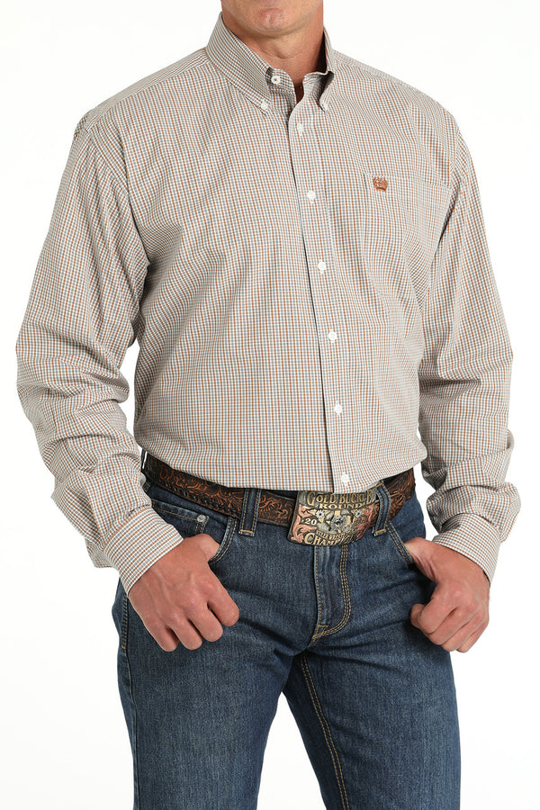 Men's Plaid Western Shirt - Cinch