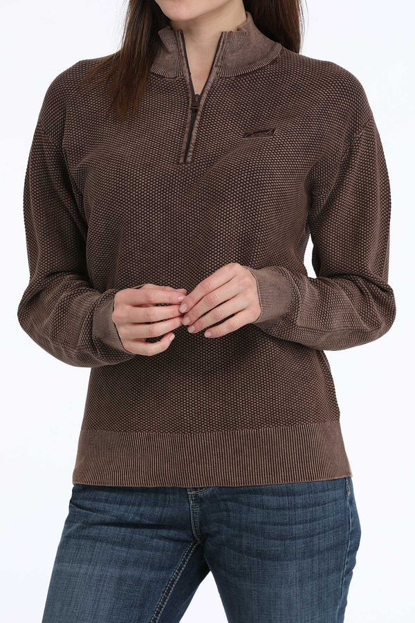 Women's 1/4" Zip Sweater - Cinch