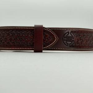 Hamley Full Basket Weave Straight Belt