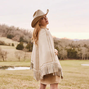 Cloud Nine Studded Cape - Western & Co.