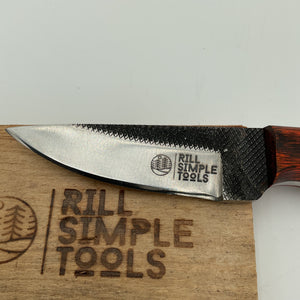 Rasp recycled File Knife - Rill Simple Tools