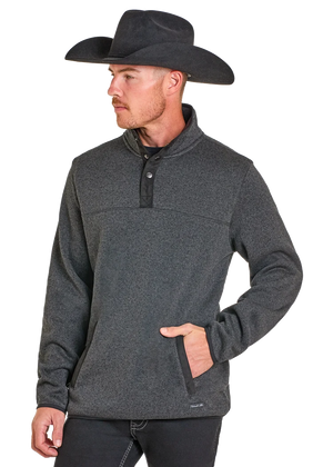 Men's Melange Pullover - Rock & Roll Denim