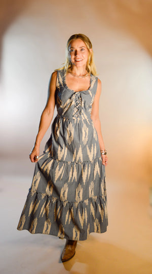 The Mesa Sky Dress - Cotton & Rye