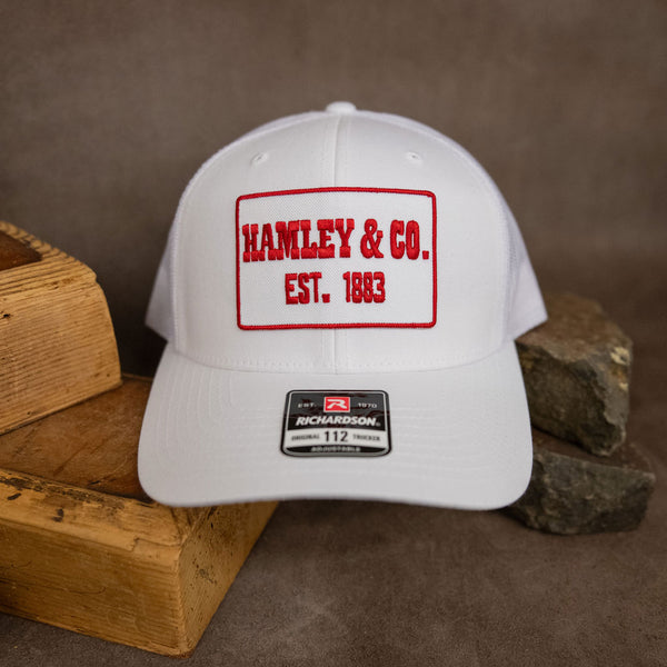 Hamley Logo Patch Ball Cap - Hamley Western Store