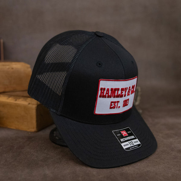 Hamley Logo Patch Ball Cap - Hamley Western Store